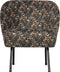 BePureHome Vogue Fauteuil - Velvet - Aquarel Flower - 69x57x70