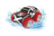 Exost RC Amfibie voertuig Aqua Typhoon 1:24