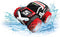 Exost RC Amfibie voertuig Aqua Typhoon 1:24