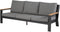Exotan 3-Zits Tuinbank Valerie - Aluminium - Antraciet - 80x82x214