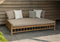 Exotan Daybed Buiten - Bamboe - Taupe - 198x135x70