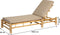 Exotan Ligbed Buiten - Bamboe - Naturel - 43x217x85