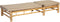 Exotan Ligbed Buiten - Bamboe - Naturel - 43x217x85