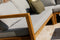 Exotan Loungeset Buiten Lucca - Teak - Naturel - 68x222x222