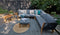 Exotan Loungeset Incl. Kussens - Teak - Grijs - 170x240x76