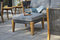 Exotan Loungeset Incl. Kussens - Teak - Grijs - 170x240x76