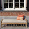 Exotan Tennis Tuinbank - Bamboe - Taupe - 48x180x50