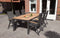 Exotan Tuintafel Memphis - Teak - Naturel - 75x220x100