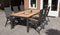 Exotan Verstelbare Tuinstoel - Teak - Antraciet - 106x63x63