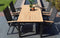 Exotan Verstelbare Tuinstoel - Teak - Antraciet - 106x63x63