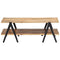 vidaXL Salontafel 115x60x40 cm massief mangohout