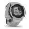 Garmin Instinct 2 45 mm grijs met een grijs siliconen polsband