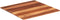 vidaXL - Tafelblad - 15-16 - mm - 70x70 - cm - massief - acaciahout