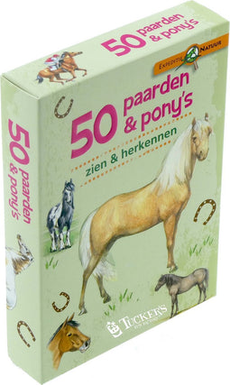 Expeditie Natuur 50 Paarden & Pony's Zien en Herkennen