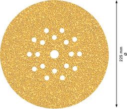 Expert C470 schuurpapier voor excenterschuurmachines 225 mm, 19 gaten, K40 25-delig - 1 stuk(s)