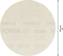 Expert M480 schuurnet voor excenterschuurmachines 150 mm, K120 50-delig - 1 stuk(s)