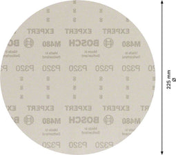 Expert M480 schuurnet voor gipsplaatschuurmachines 225 mm, K320 - 1 stuk(s)