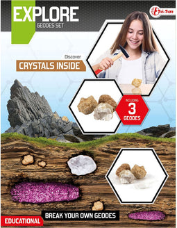 Explore Geodes Breken