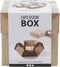 Explosion box, afm 7x7x7,5+12x12x12 cm, 1 stuk, takje