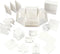 Explosion box, afm 7x7x7,5+12x12x12 cm, gr1 stuk, off-white