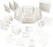 Explosion box, afm 7x7x7,5+12x12x12 cm, gr1 stuk, off-white