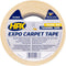 Expo Carpet Tape - wit 38mm x 25m