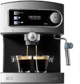 Express Handleiding Koffiemachine Cecotec Power Espresso 20 1,5 L 850W Zwart Roestvrij staal