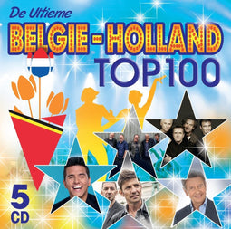 De Ultieme België - Holland Top 100 - 5cd met Nederlandstalige hits (5 stuks)