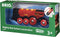 BRIO 33592 - Rode locomotief op batterijen - Met knoppen en geluid (2 stuks)