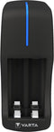 Varta Mini Charger - Batterijlader NiMH 800 mAh - Zwart (2 stuks)