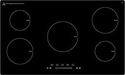 Exquisit EKI901-2 - 5 Jaar garantie - Inbouw inductie kookplaat - 5 zones - Touch control - Met booster