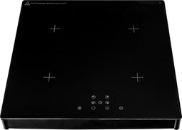 Exquisit FKI55-2 -5 Jaar garantie - Inductie Kookplaat - 4 kookzones - Geleverd met stekker - Met Panherkenning - Zwart