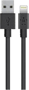 Belkin Boost Charge - Lightning naar USB-A Kabel - 3 Meter - Zwart