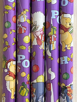 Winnie de Pooh kerstpapier - cadeaupapier - 5 Rollen 2 meter x 70 cm