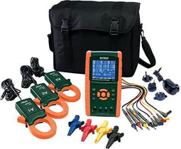 EXTECH 382100: 1200A 3-fase Vermogenanalyzer/Datalogger
