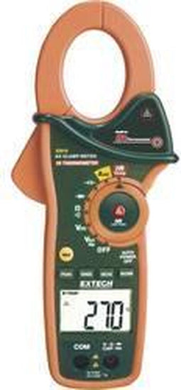 Extech EX810 Stroomtang, Multimeter Digitaal IR-thermometer CAT III 600 V Weergave (counts): 4000