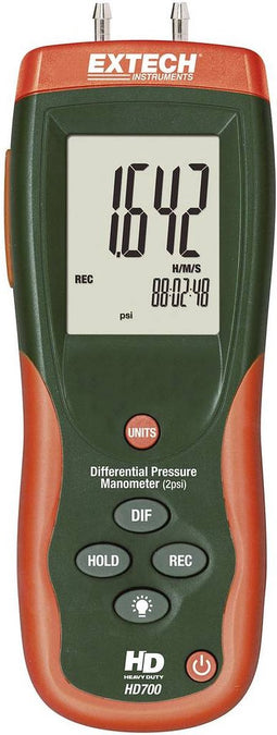 Extech HD700 Gasdrukmeter Luchtdruk 0 - 0.1378 bar