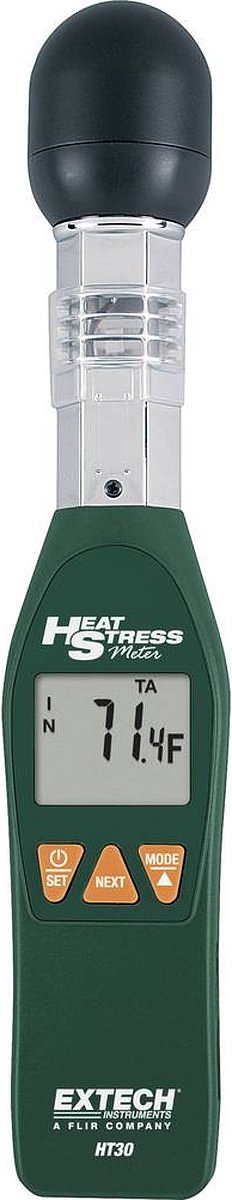Extech HT30 - wbgt meter - vochtigheid - temperatuur