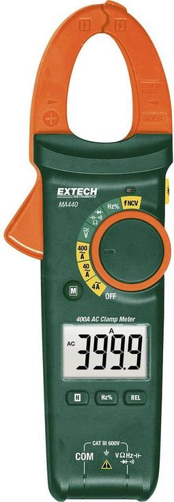 Extech MA440 - multimeter - stroomtang - digitaal CAT III 600 V Weergave (counts): 4000
