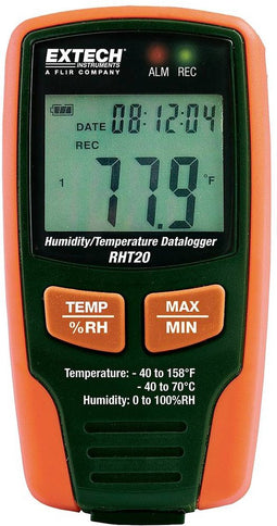 Extech RHT20 - vochtigheid en temperatuur meter - datalogger - USB