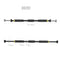 Extension bar for exercise 90 - 130 cm HMS Premium DD201