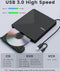Extern CD-DVD-Station - USB 3.0 en Type-C - Hoge Snelheid