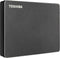 External Hard Drive Toshiba CANVIO GAMING Black 2 TB USB 3.2 Gen 1