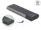 Externe USB Type -C Combo -behuizing voor M.2 NVME PCIE of SATA SSD - Gereedschap gratis
