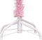 vidaXL - Kunstkerstboom - met - verlichting - en - kerstballen - 120 - cm - PVC - roze