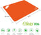 Extra Dikke Snijplanken Set | 6 Delig | Flexibel | Anti Slip | Vaatwas Bestendig | Duurzaam | Voedsel Icons & Easy Grip