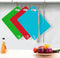 Extra Dikke Snijplanken Set | 6 Delig | Flexibel | Anti Slip | Vaatwas Bestendig | Duurzaam | Voedsel Icons & Easy Grip