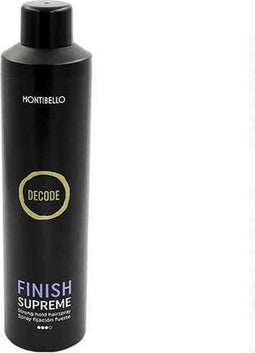 Extra Vasthoudende Haarspray Decode Finish Supreme Montibello (400 ml)
