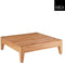 Mica Decorations Chicago Salontafel - L80 x B80 x H24 cm - Bruin
