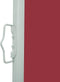 vidaXL - Tuinscherm - uittrekbaar - 117x500 - cm - rood